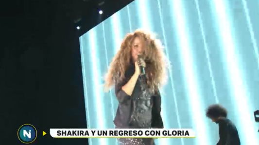 Con su voz intacta, Shakira dio un show a pura sensualidad