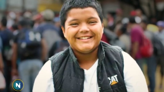 Éxodo hondureño: Mario dejó a sus papás buscando un sueño