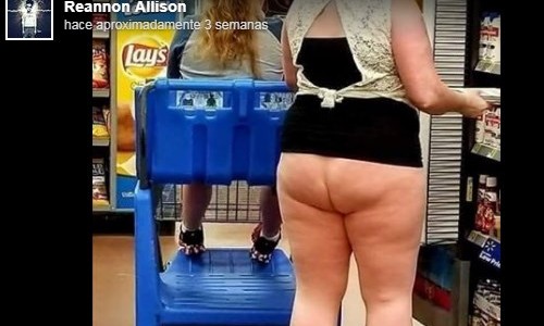 ¿Desnuda en el supermercado?: la ilusión óptica que enloqueció a todos en las redes sociales