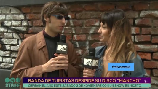 Banda de Turistas despide su disco "Mancho"