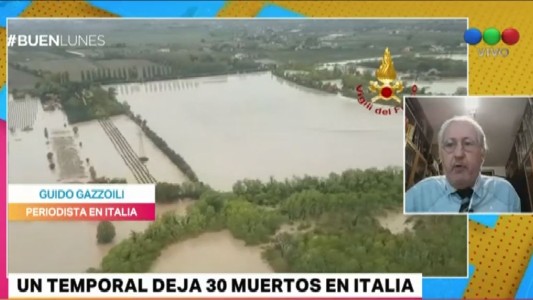 Un temporal deja 30 muertos en Italia