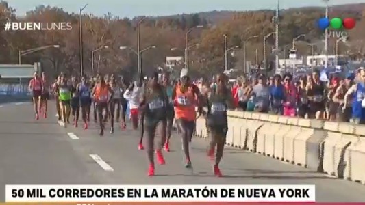 La maratón de Nueva York congregó a 50.000 competidores