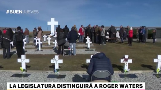 La Legislatura distingue a Roger Waters por su gestión en la identificación de héroes de Malvinas
