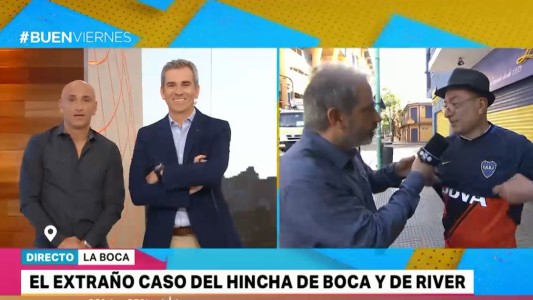 El hincha que ya es campeón de la Libertadores 2018: "Hincho por los dos"