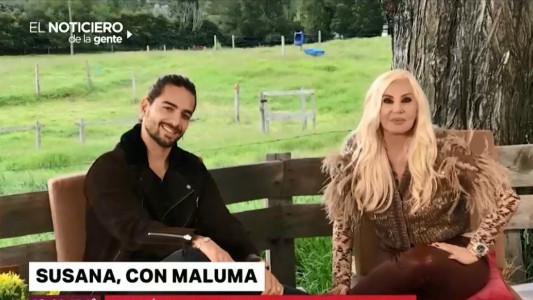 Susana y Maluma, juntos