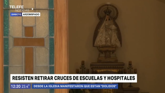 Rosario: se resisten a retirar símbolos religiosos de escuelas y hospitales