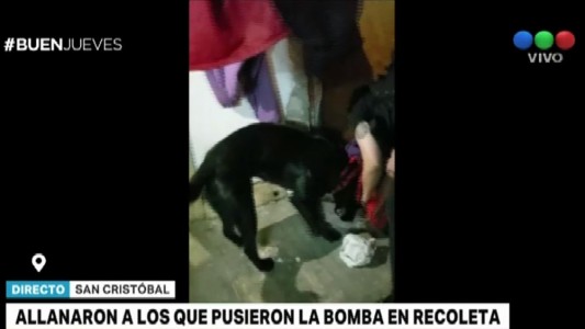 Allanaron el domicilio de los autores del atentado en el Cementerio de la Recoleta