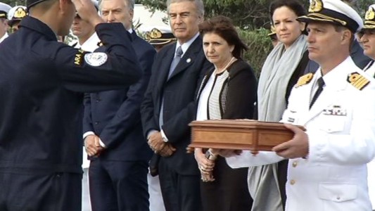 Emotivo homenaje a los tripulantes del ARA San Juan