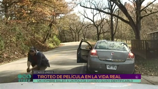 Un tiroteo de película en la vida real
