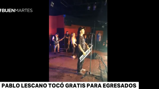 ATR perro: Pablo Lescano cumplió su promesa y tocó gratis en una fiesta de egresados