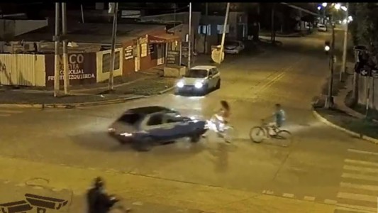 Violento choque en Rafaela