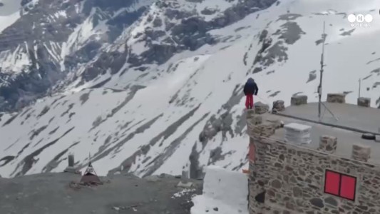Impactante video de ski extremo