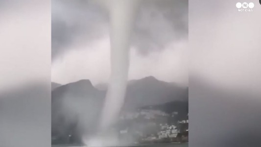 Heridos y daños por el paso de un tornado