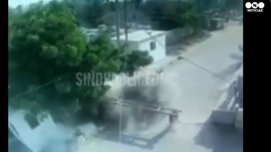 Impactante video del atentado al Consulado Chino