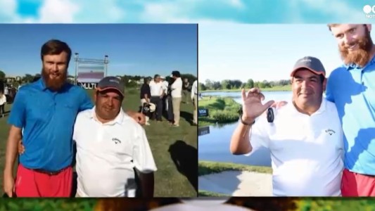 El golfista que se ganó un auto y se lo regaló a su caddie argentino