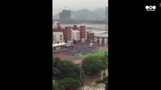 Video: así evacuaban una escuela en Taiwan por el terremoto