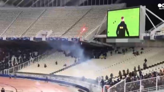 En Europa también se consigue: batalla de hinchas en la Champions League