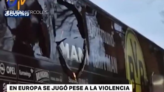 En Europa se jugó pese a la violencia
