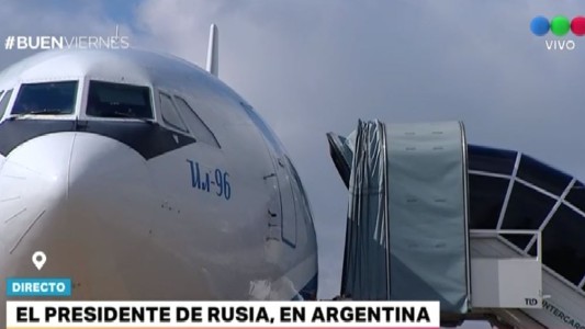 G20: Llegó Vladimir Putin a la Argentina