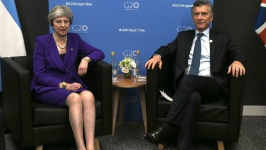 Reunión de Macri con Theresa May: encuentro histórico tras la Guerra de Malvinas