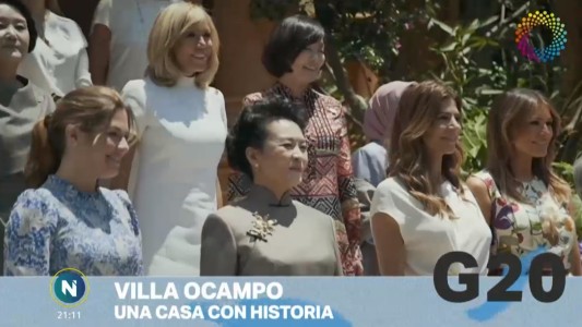 G20: las primeras damas, en Villa Ocampo