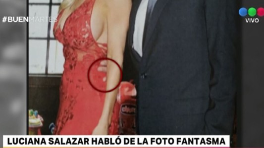 Luciana Salazar habló de la foto fantasma