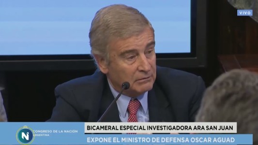 Aguad deslizó que el ARA San Juan naufragó por "fallas humanas"