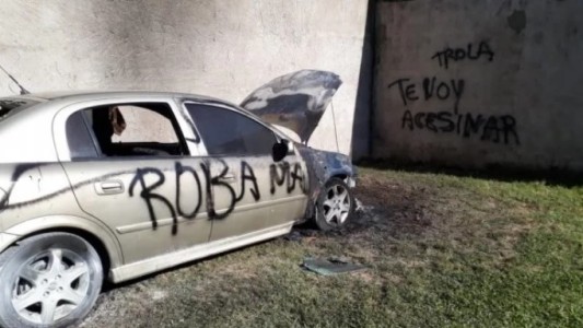 Se mudó al barrio, le quemaron el auto y lo acusan de "roba maridos"
