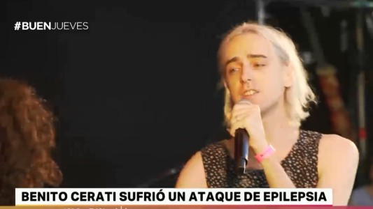 Benito Cerati sigue internado: "Se encuentra estable"