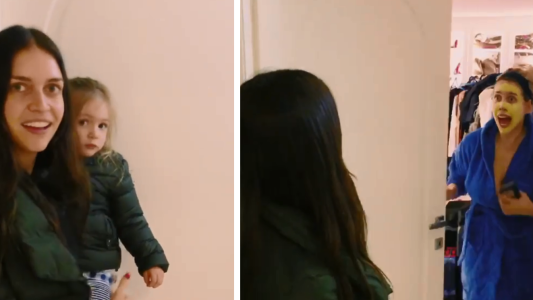 VIDEO: La emotiva sorpresa de Zaira Nara a Wanda por su cumpleaños