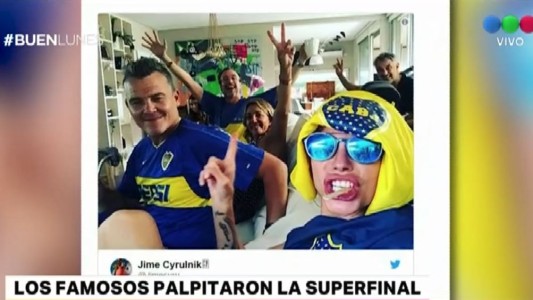 Los famosos palpitaron la Superfinal