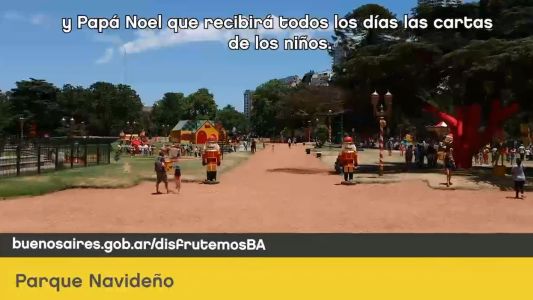 #AgendaBA Parque Navideño, Concierto de Fin de Año en el Rosedal y Patio Costanera Norte