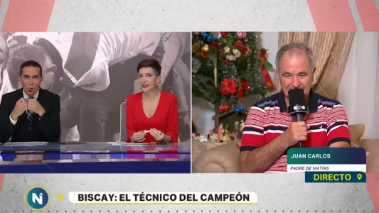 Biscay: el técnico del campeón