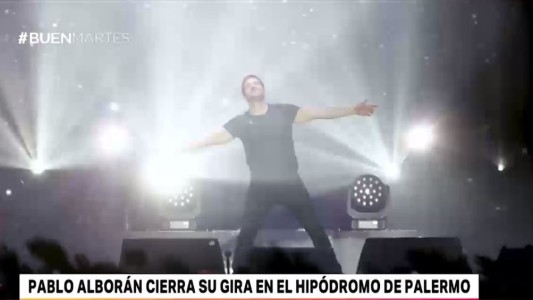 Pablo Alborán cierra su gira en el Hipódromo de Palermo