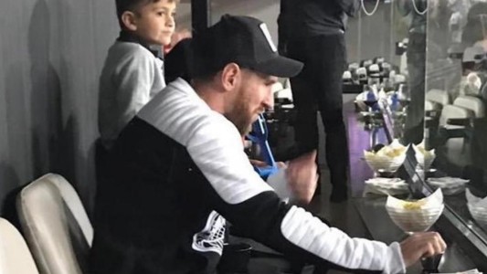 ¿Messi es hincha de River?: así reaccionó con el gol de Boca en el Bernabéu