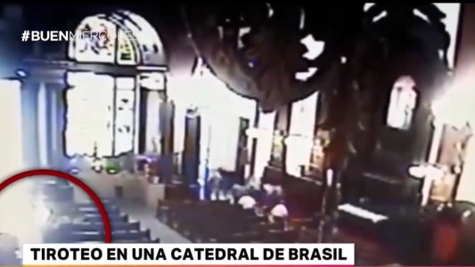 Tiroteo en una catedral de Brasil: mató a 4 fieles y se quitó la vida