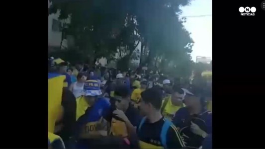 Incidentes en los festejos por el día del hincha de Boca
