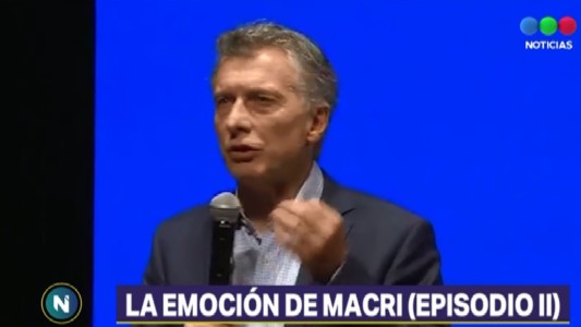Macri volvió a llorar pero esta vez en una reunión de Gabinete