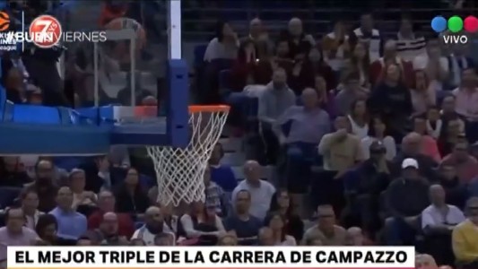 El mejor triple de la carrera de Facundo Campazzo