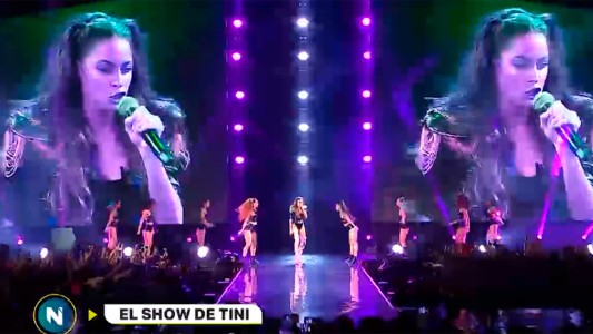 Tini la rompió en el Luna pero antes habló sobre su increíble año