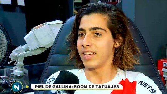 Piel de gallina: los tatuajes de los fanáticos de River después de ganar la Libertadores