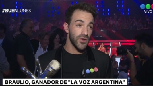 Braulio se consagró ganador de "La Voz Argentina"