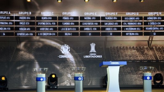 Libertadores 2019: River quedó en un grupo complicado y Boca en uno accesible