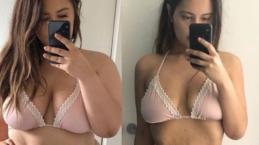 La increíble historia de la joven que bajó dos veces 60 kilos