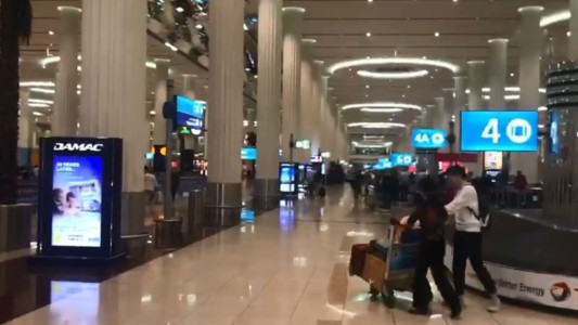 El video viral de un hincha de River que se enterá que perdió al llegar a Abu Dabi