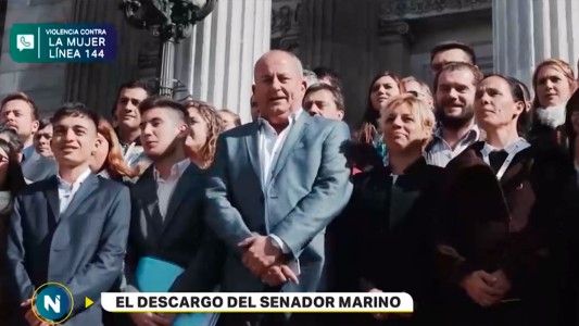 Senador Marino: "Niego haber tenido una relación como la que se ha denunciado"