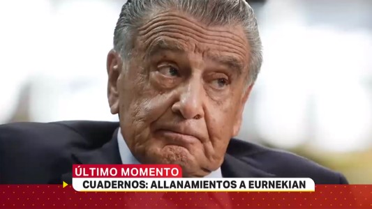 Cuadernos: allanan la casa del empresario  Eduardo Eurnekian