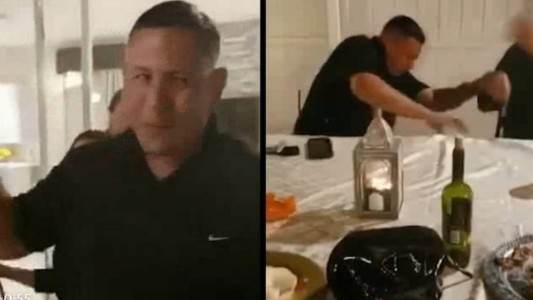 Video: el terrible momento en el que una bala perdida mata a un hombre en una fiesta