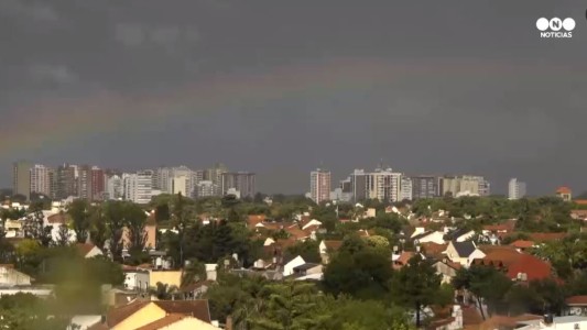 Después de la lluvia, el arcoiris