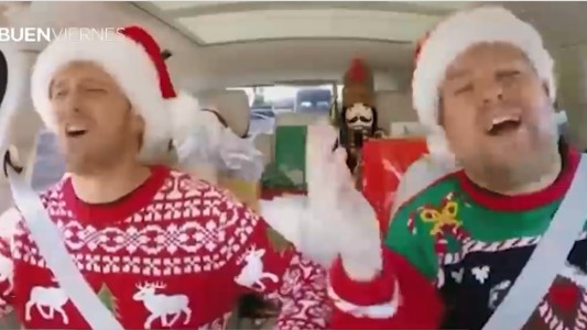 El video navideño de James Corden